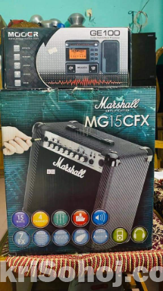 Jakson js32 kelly,.MOOER gE100..Marshall mg15cfx